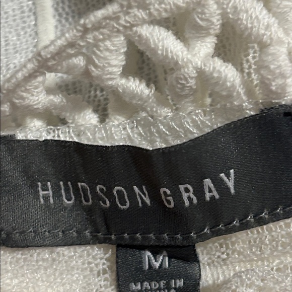 Hudson Gray - Lace Tie Back Plunge Bodysuit - Picture 8 of 9